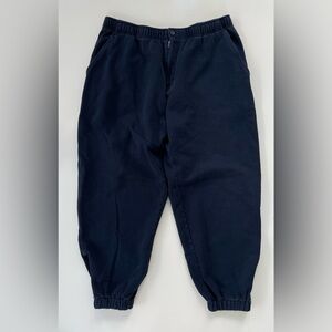 L.L. Bean Men's Navy Sweatpants Joggers with Zipper Fly Size XL